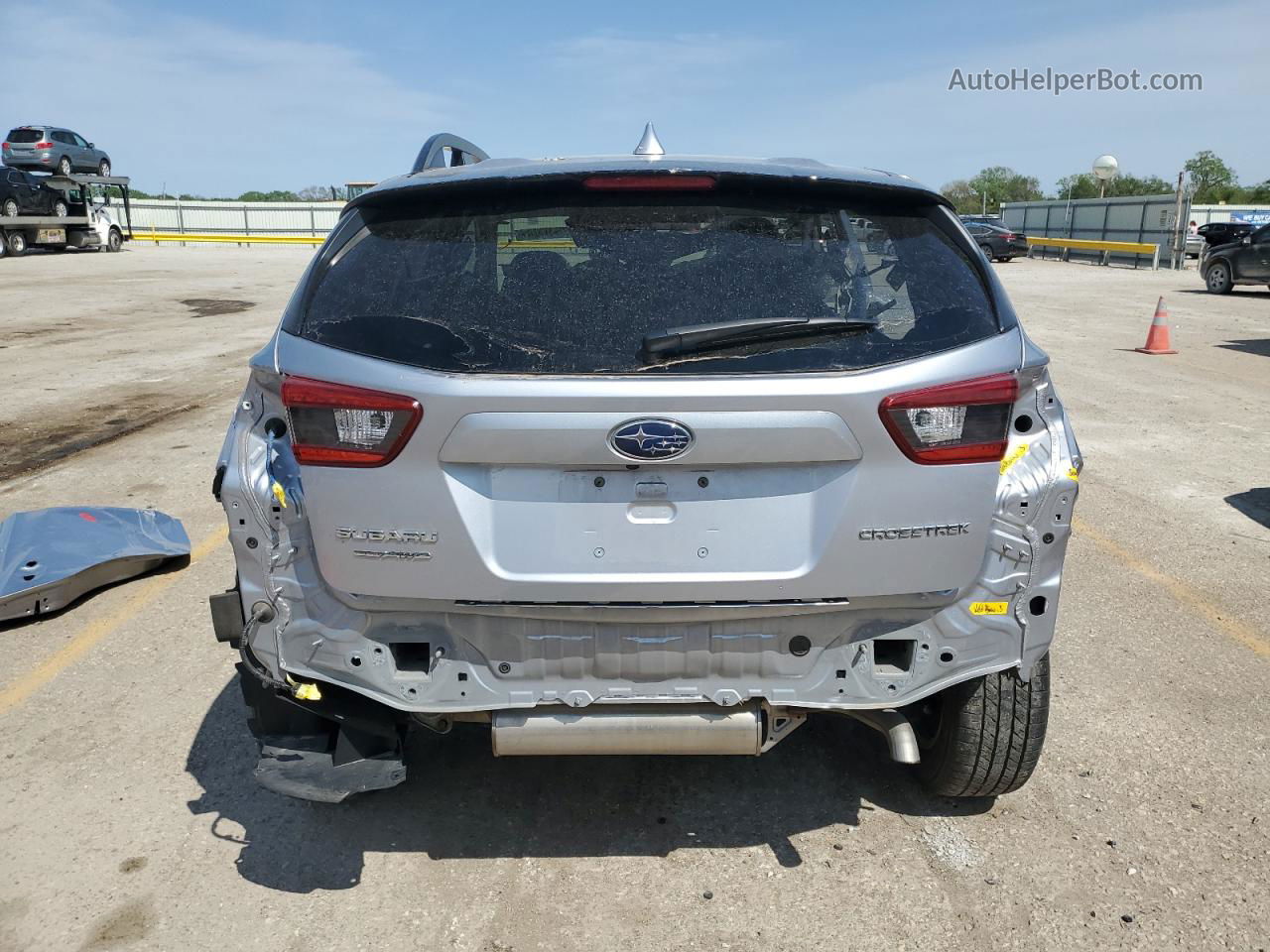 2021 Subaru Crosstrek Premium Silver vin: JF2GTAECXMH240227