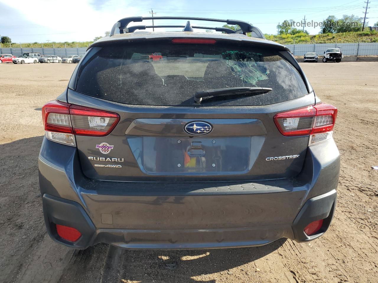 2021 Subaru Crosstrek Premium Gray vin: JF2GTAPC0M8309990