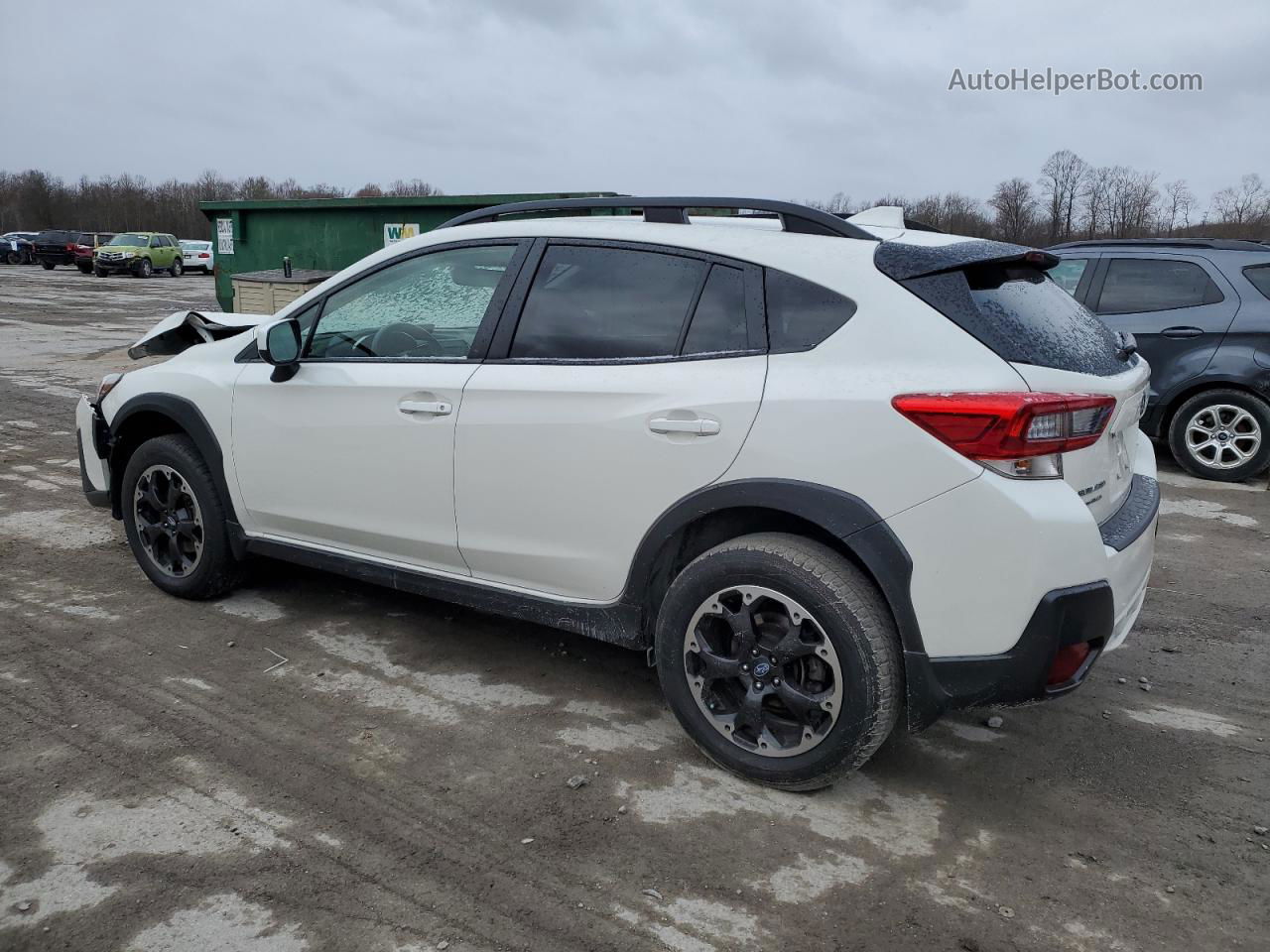 2021 Subaru Crosstrek Premium White vin: JF2GTAPC0M8336980