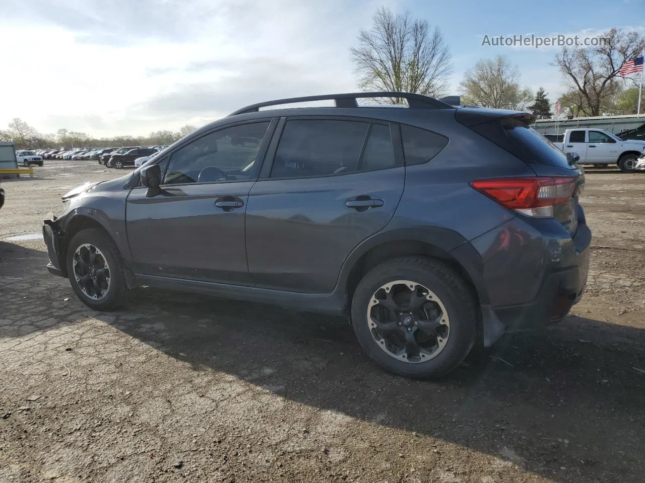 2021 Subaru Crosstrek Premium Gray vin: JF2GTAPC1M8234233