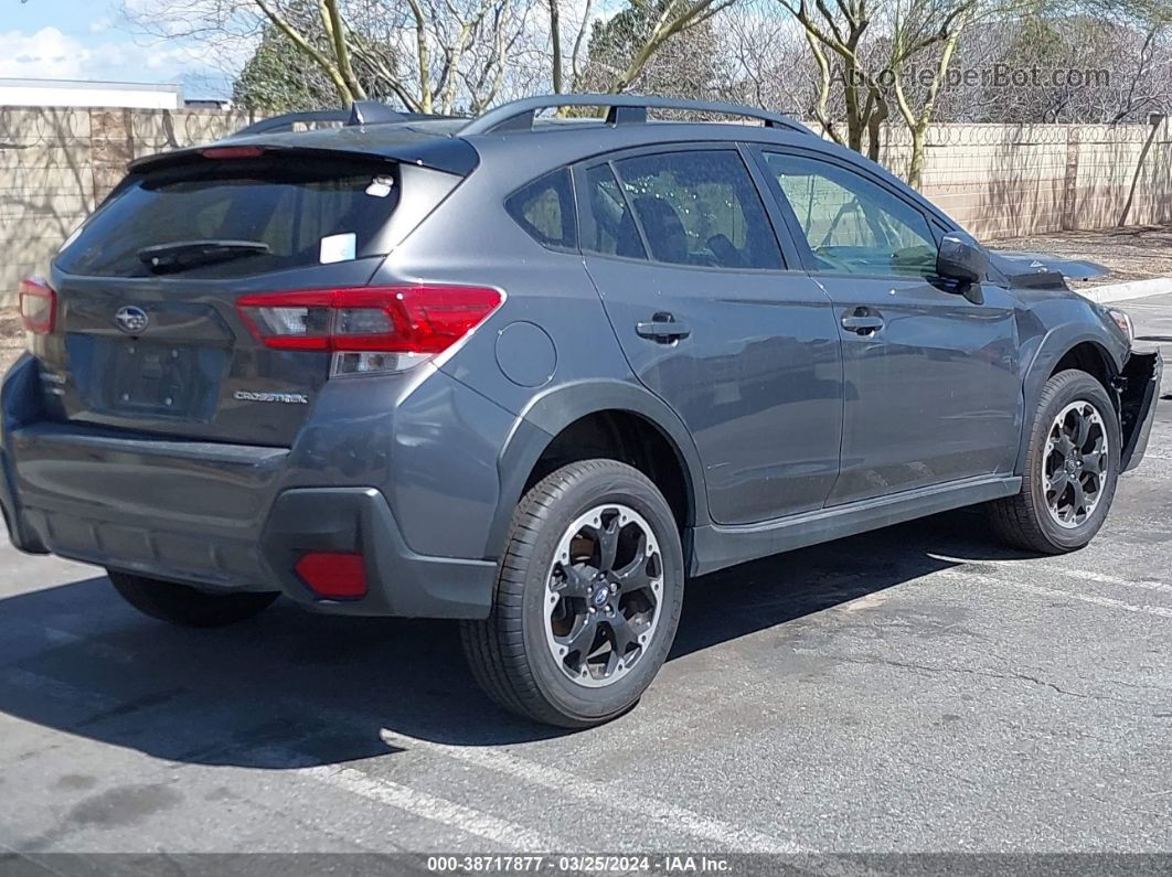 2021 Subaru Crosstrek Premium Gray vin: JF2GTAPC1M8248049