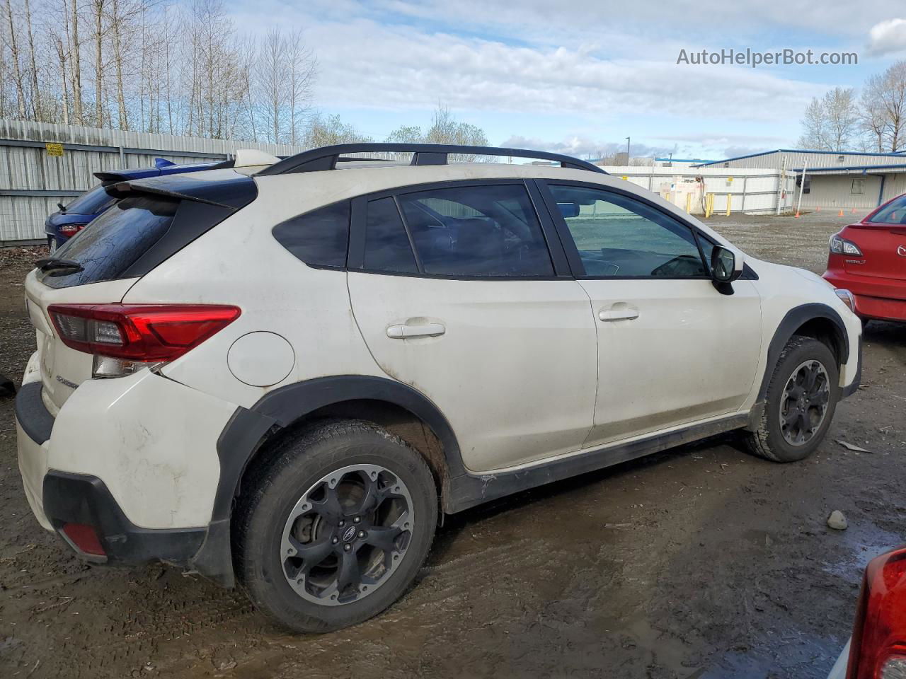 2021 Subaru Crosstrek Premium Белый vin: JF2GTAPC2M8380852