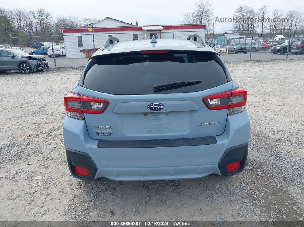 2021 Subaru Crosstrek Premium Blue vin: JF2GTAPC3M8260638