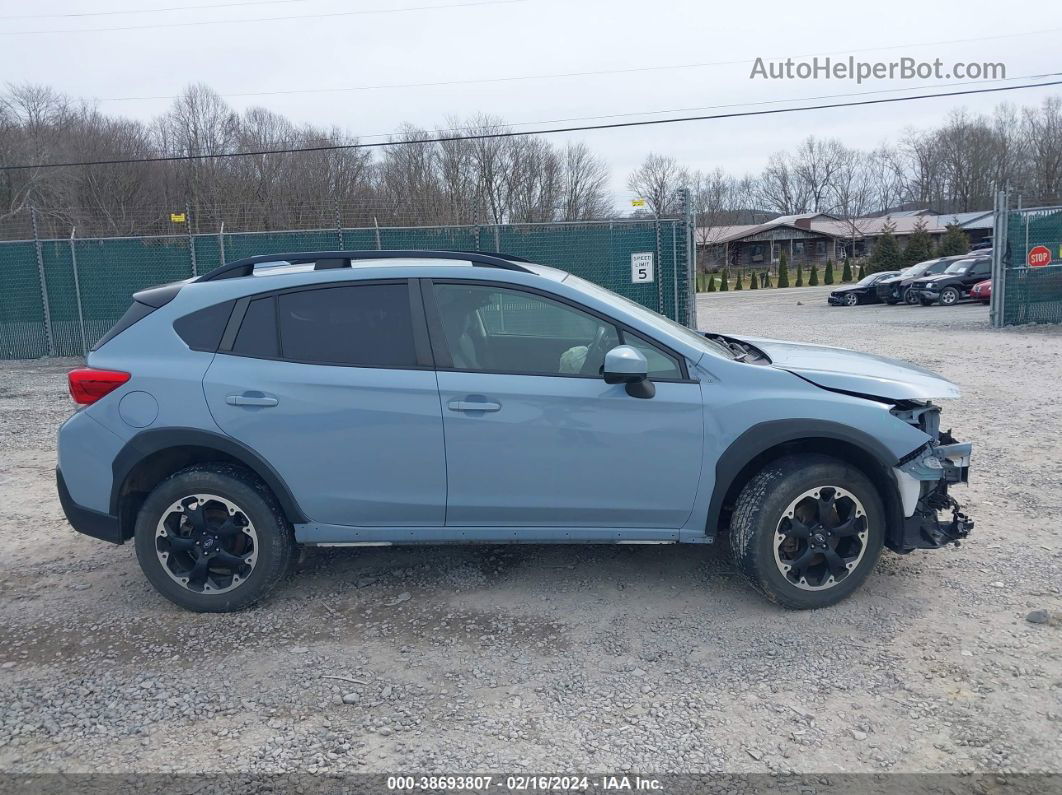 2021 Subaru Crosstrek Premium Blue vin: JF2GTAPC3M8260638