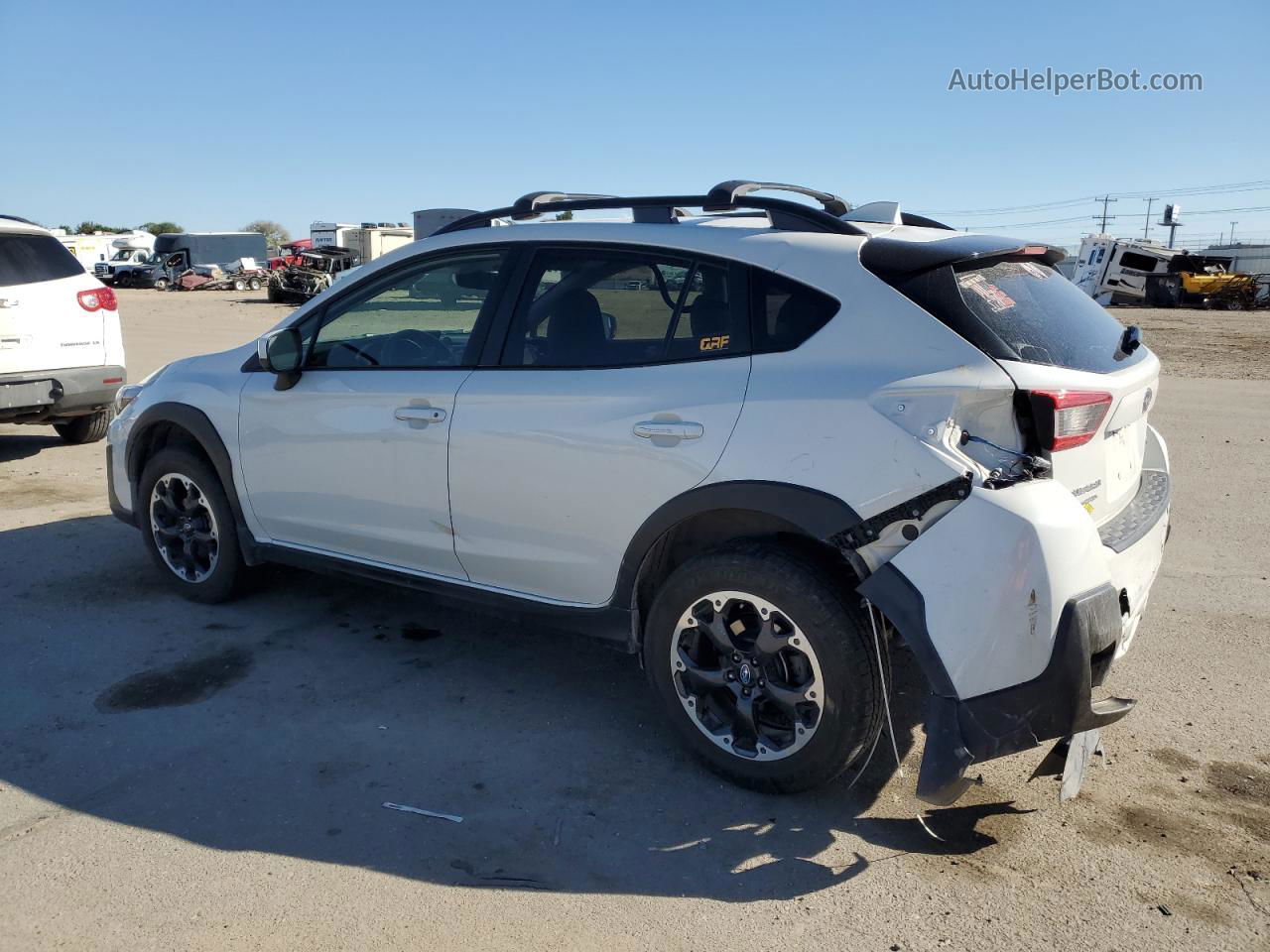 2021 Subaru Crosstrek Premium White vin: JF2GTAPC3M8298967