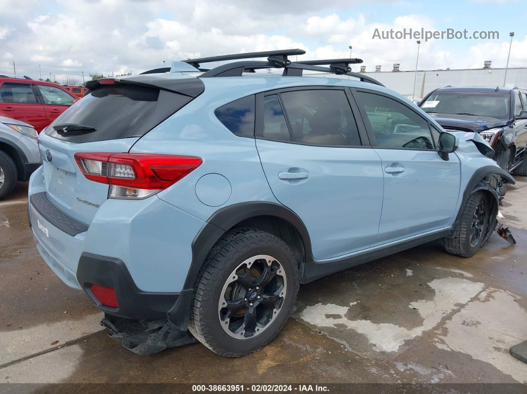 2021 Subaru Crosstrek Premium Blue vin: JF2GTAPC4MH396387