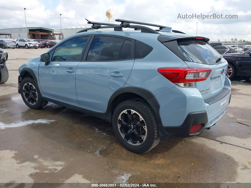 2021 Subaru Crosstrek Premium Blue vin: JF2GTAPC4MH396387