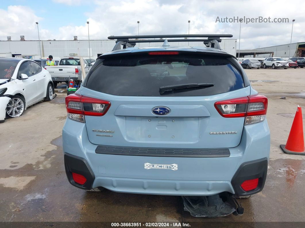 2021 Subaru Crosstrek Premium Blue vin: JF2GTAPC4MH396387