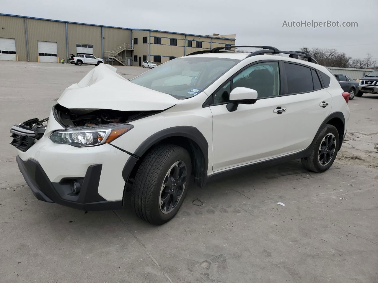 2021 Subaru Crosstrek Premium Белый vin: JF2GTAPC6M8388470