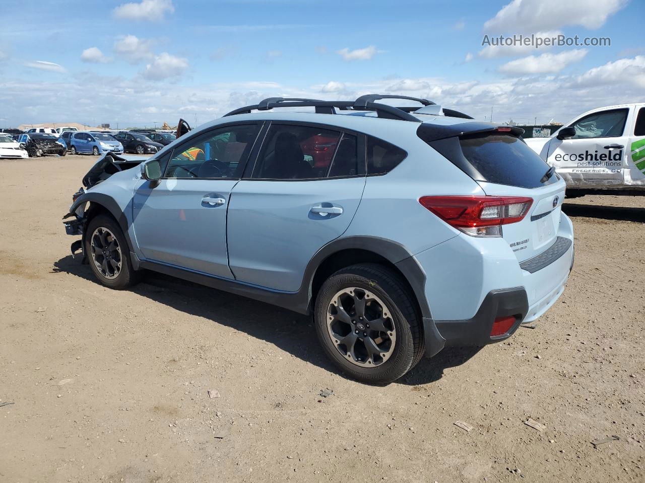 2021 Subaru Crosstrek Premium Blue vin: JF2GTAPC7MH380006