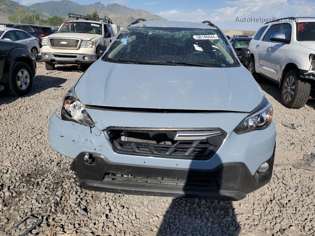 2021 Subaru Crosstrek Premium Blue vin: JF2GTAPC8M8668066