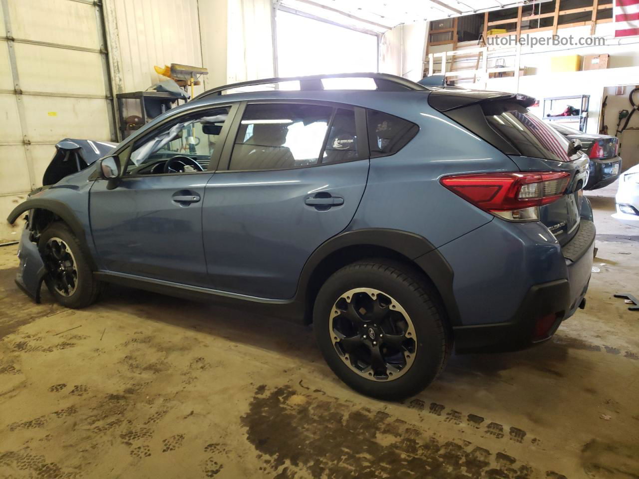 2021 Subaru Crosstrek Premium Blue vin: JF2GTAPCXMH267327