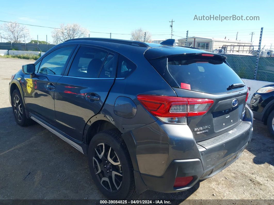 2021 Subaru Crosstrek Hybrid Gray vin: JF2GTDEC7MH397487