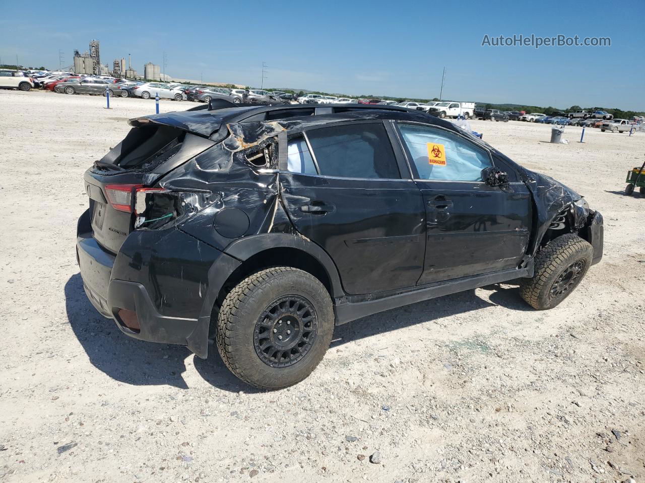 2021 Subaru Crosstrek Limited Черный vin: JF2GTHMC0M8232079