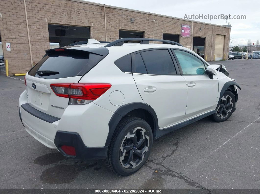 2021 Subaru Crosstrek Limited White vin: JF2GTHMC0M8251778