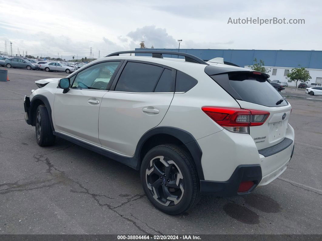 2021 Subaru Crosstrek Limited White vin: JF2GTHMC0M8251778