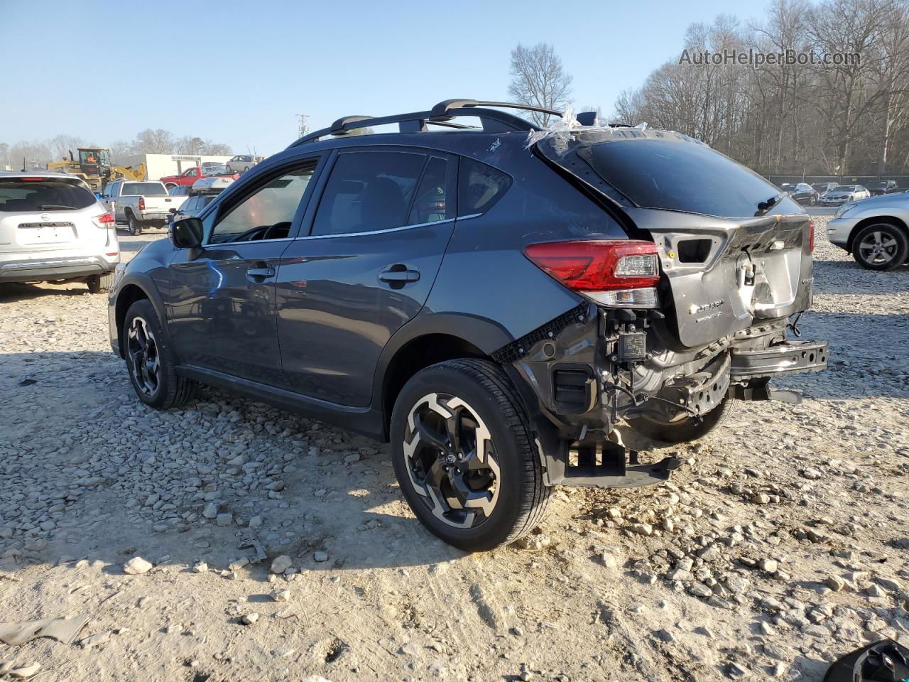 2021 Subaru Crosstrek Limited Gray vin: JF2GTHMC0M8684839