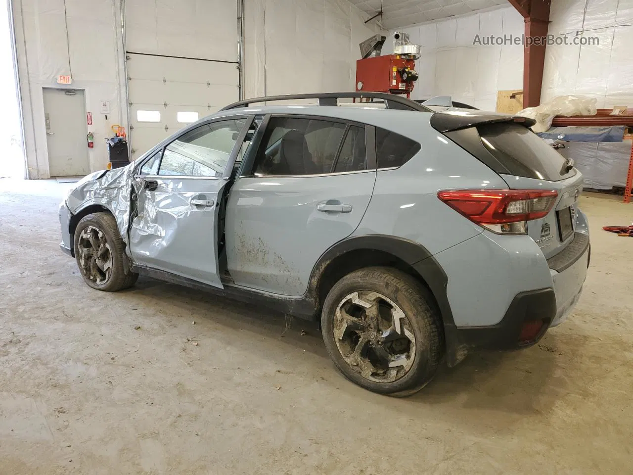 2021 Subaru Crosstrek Limited Синий vin: JF2GTHMC0MH660637