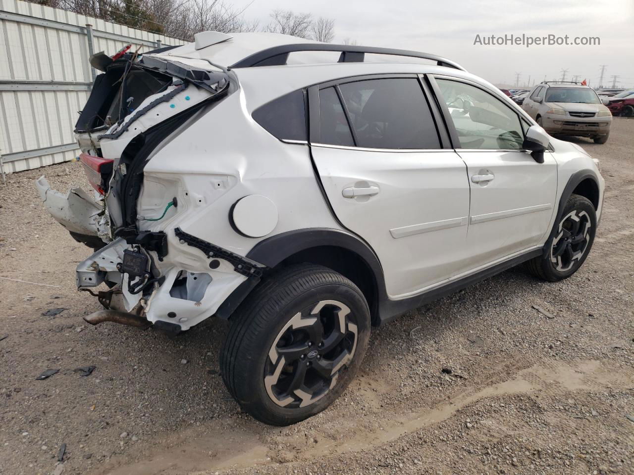 2021 Subaru Crosstrek Limited White vin: JF2GTHMC0MH661769