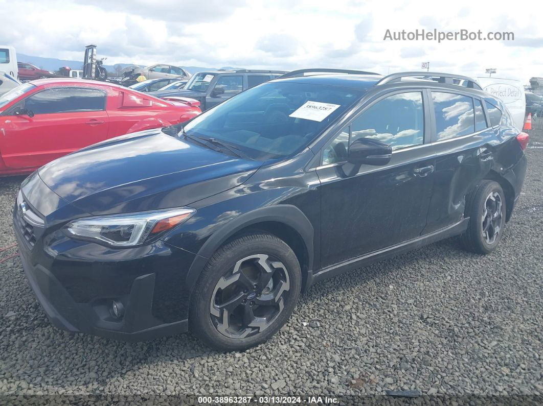 2021 Subaru Crosstrek Limited Black vin: JF2GTHMC1M8209460