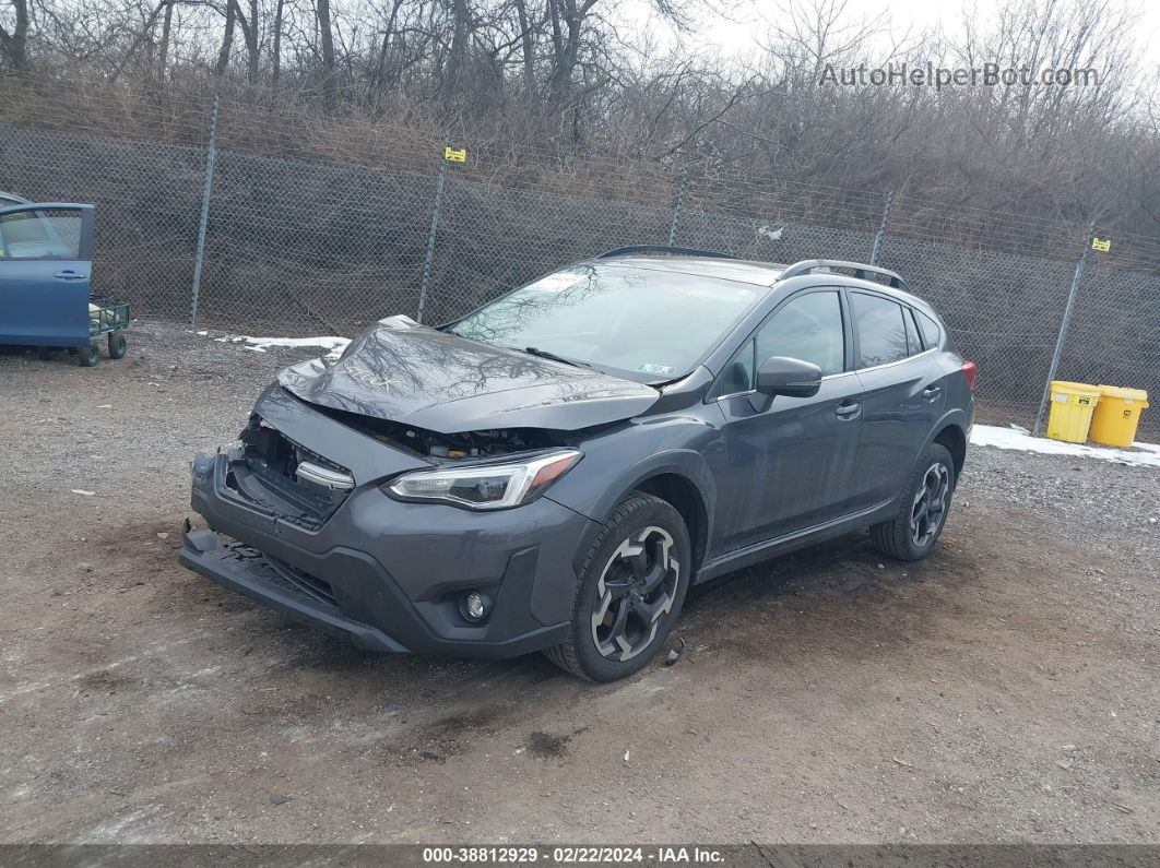 2021 Subaru Crosstrek Limited Серый vin: JF2GTHMC2M8270249