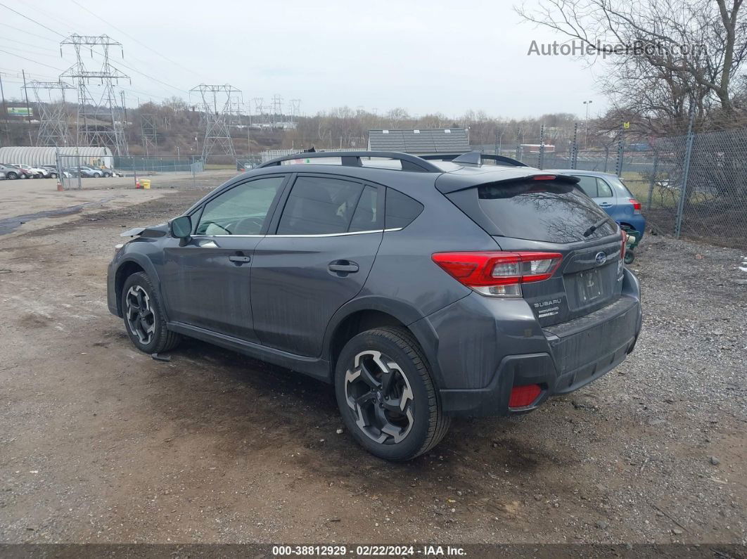 2021 Subaru Crosstrek Limited Серый vin: JF2GTHMC2M8270249