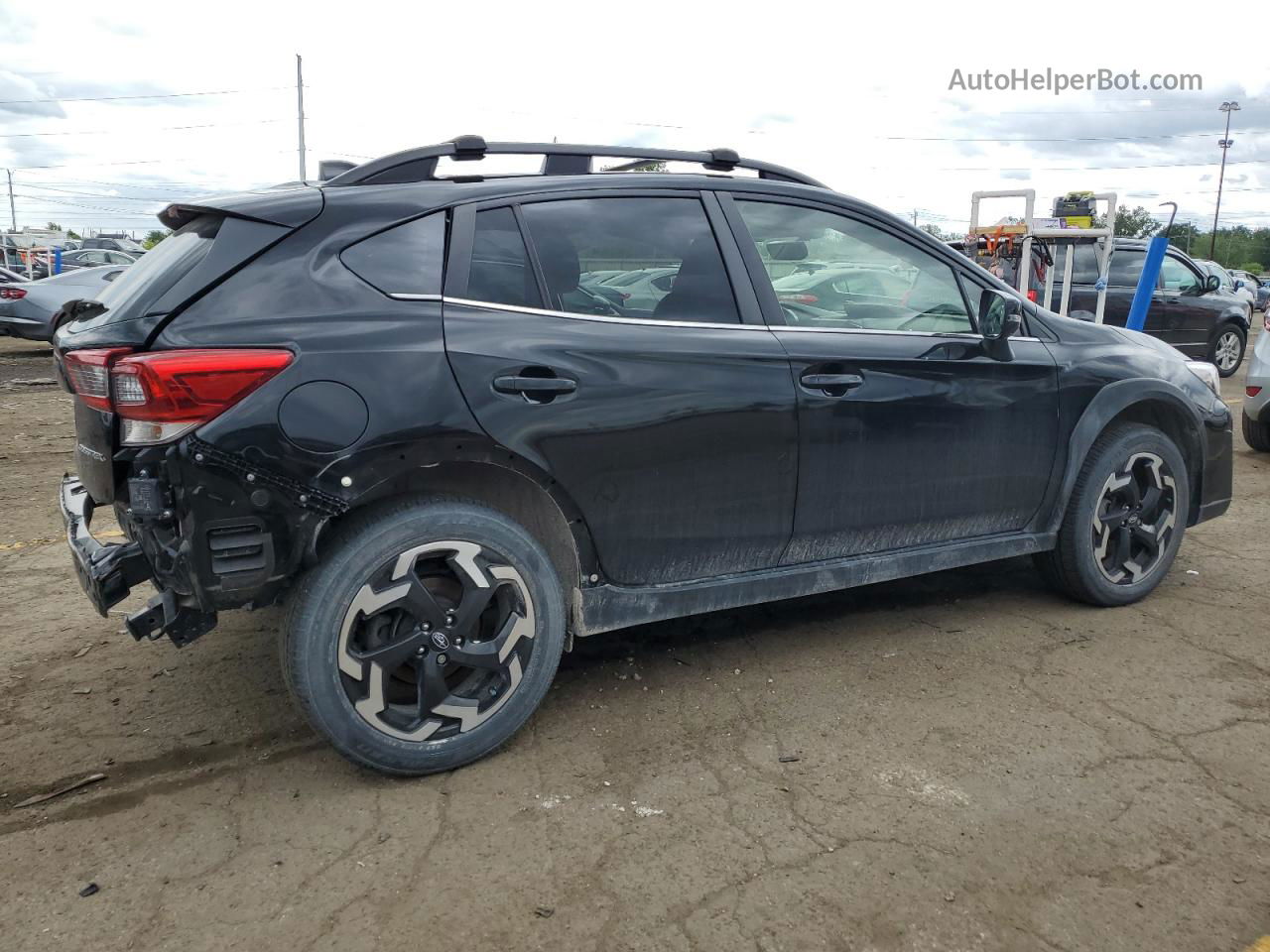 2021 Subaru Crosstrek Limited Black vin: JF2GTHMC2M8676709