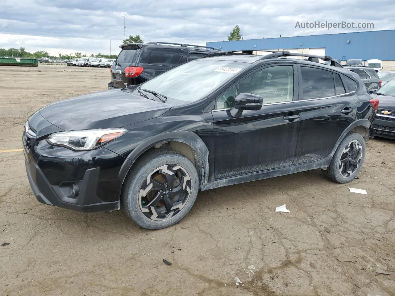 2021 Subaru Crosstrek Limited Black vin: JF2GTHMC2M8676709