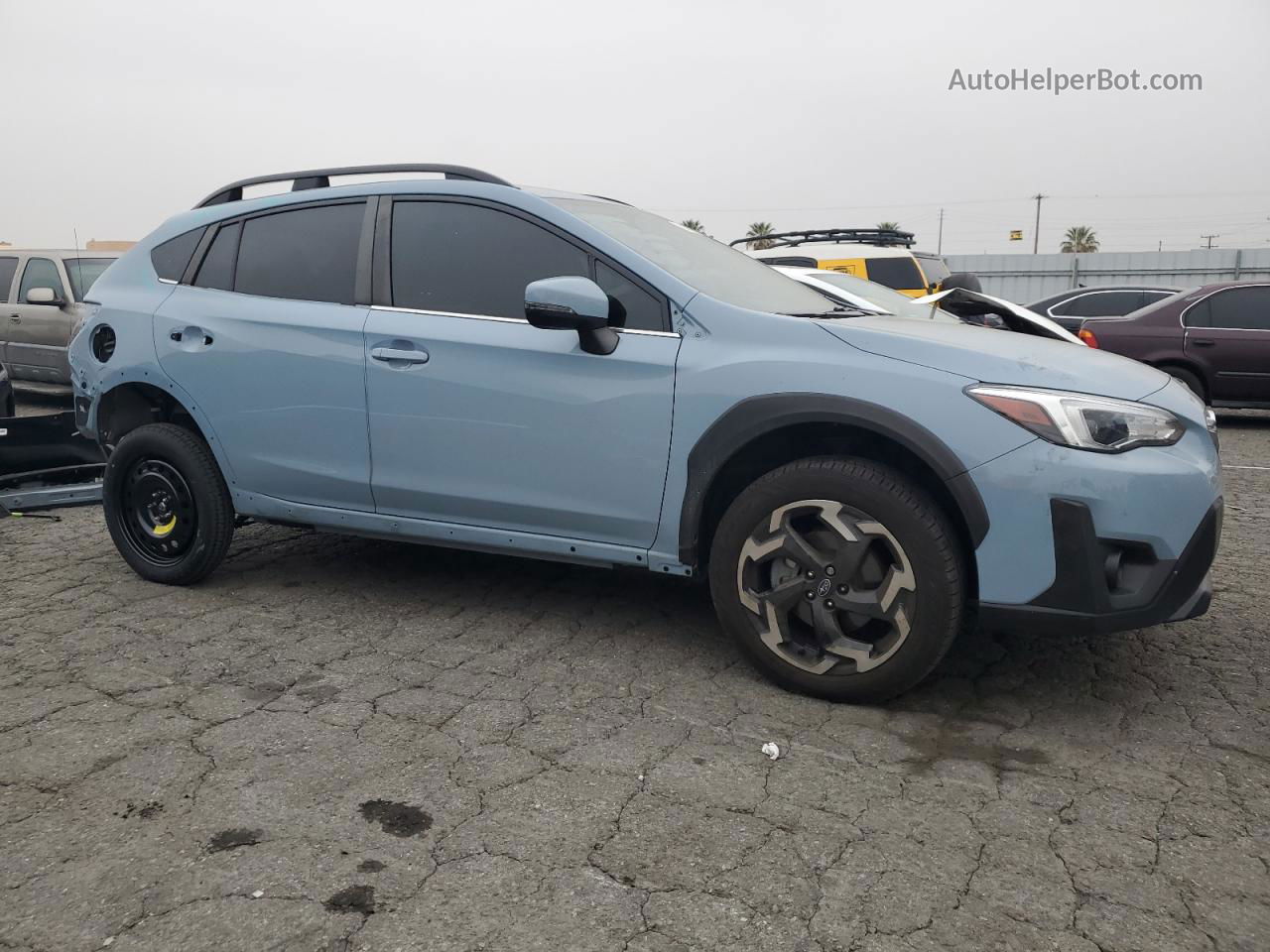 2021 Subaru Crosstrek Limited Бирюзовый vin: JF2GTHMC3MH221464