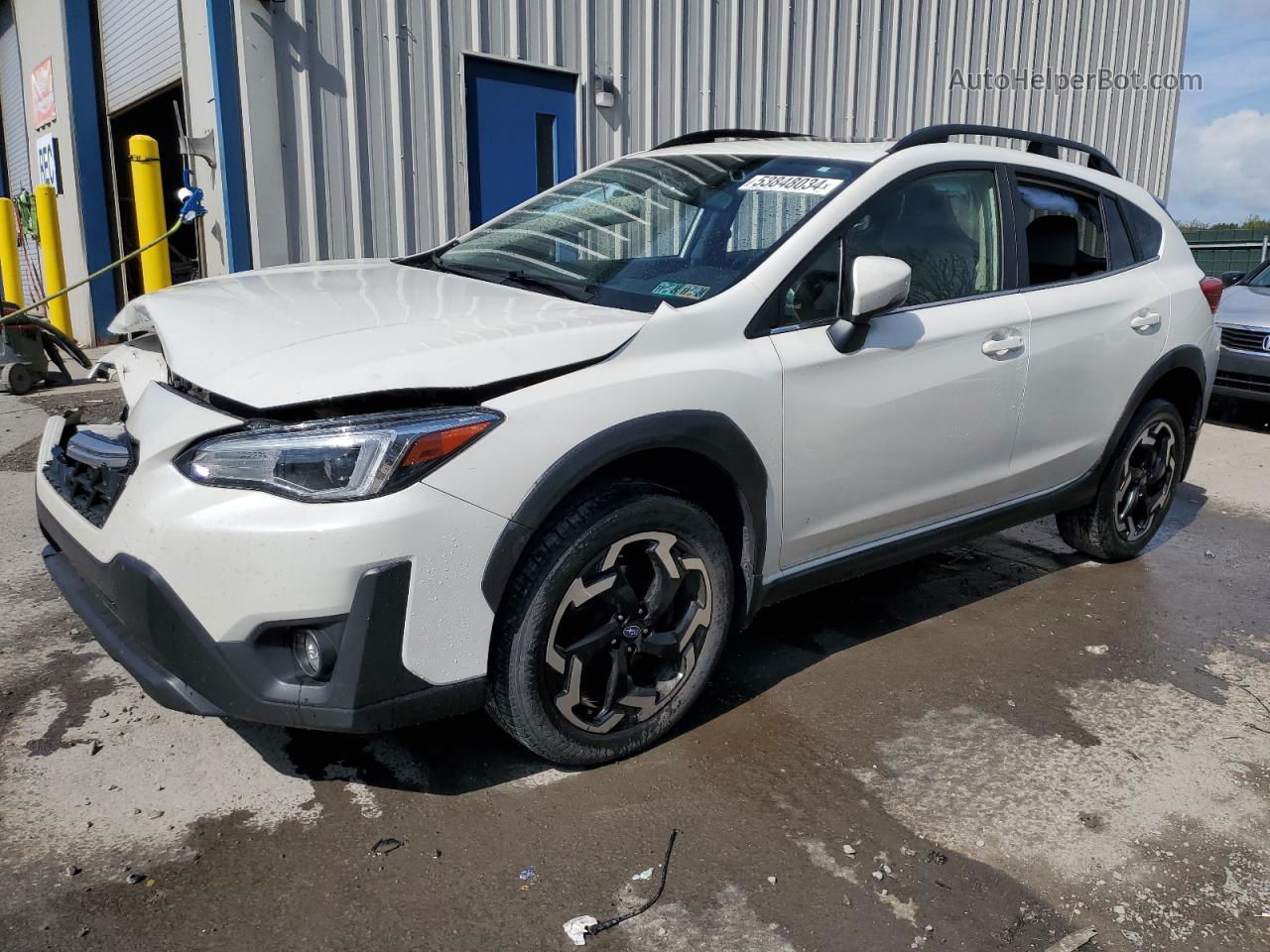 2021 Subaru Crosstrek Limited White vin: JF2GTHMC4MH245823