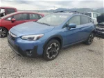 2021 Subaru Crosstrek Limited Blue vin: JF2GTHMC4MH681460