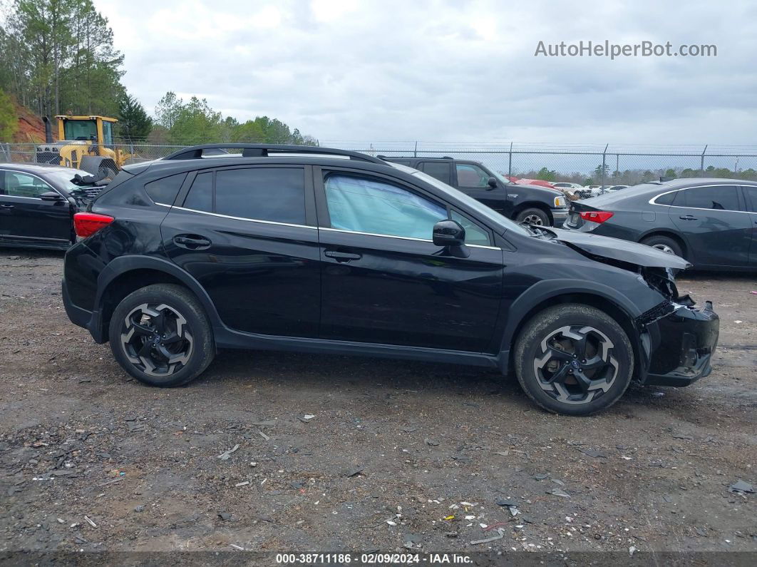 2021 Subaru Crosstrek Limited Black vin: JF2GTHMC5M8254823