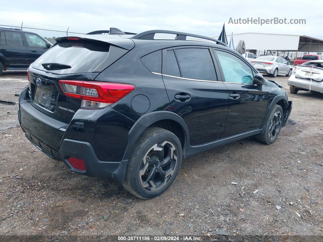 2021 Subaru Crosstrek Limited Black vin: JF2GTHMC5M8254823