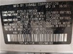 2021 Subaru Crosstrek Limited Silver vin: JF2GTHMC7M8242205