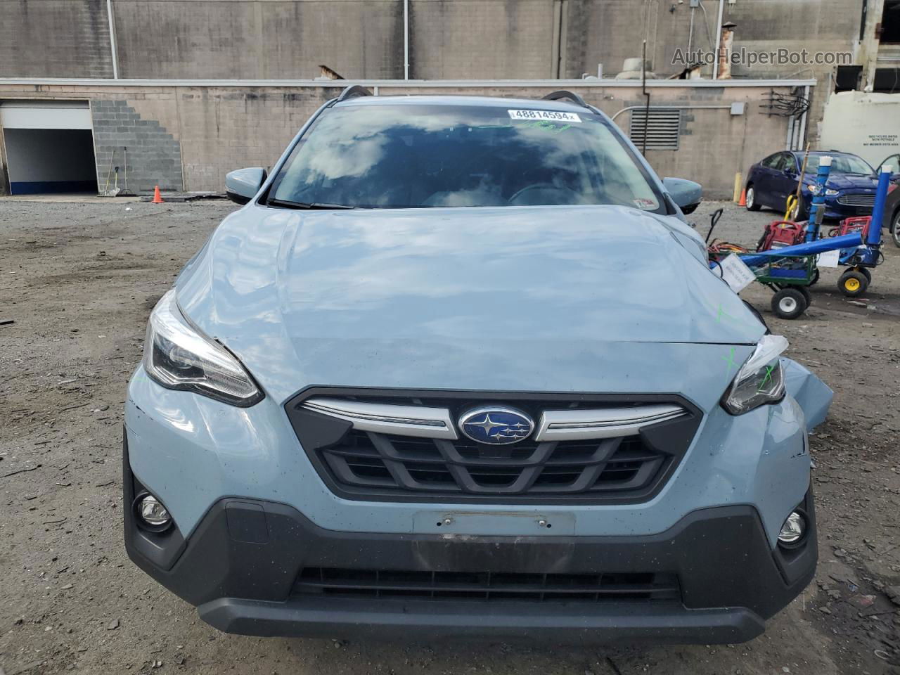 2021 Subaru Crosstrek Limited Blue vin: JF2GTHNC0MH236700