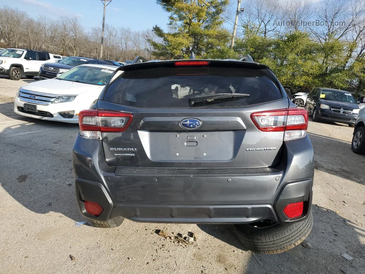 2021 Subaru Crosstrek Limited Gray vin: JF2GTHNC2M8287275