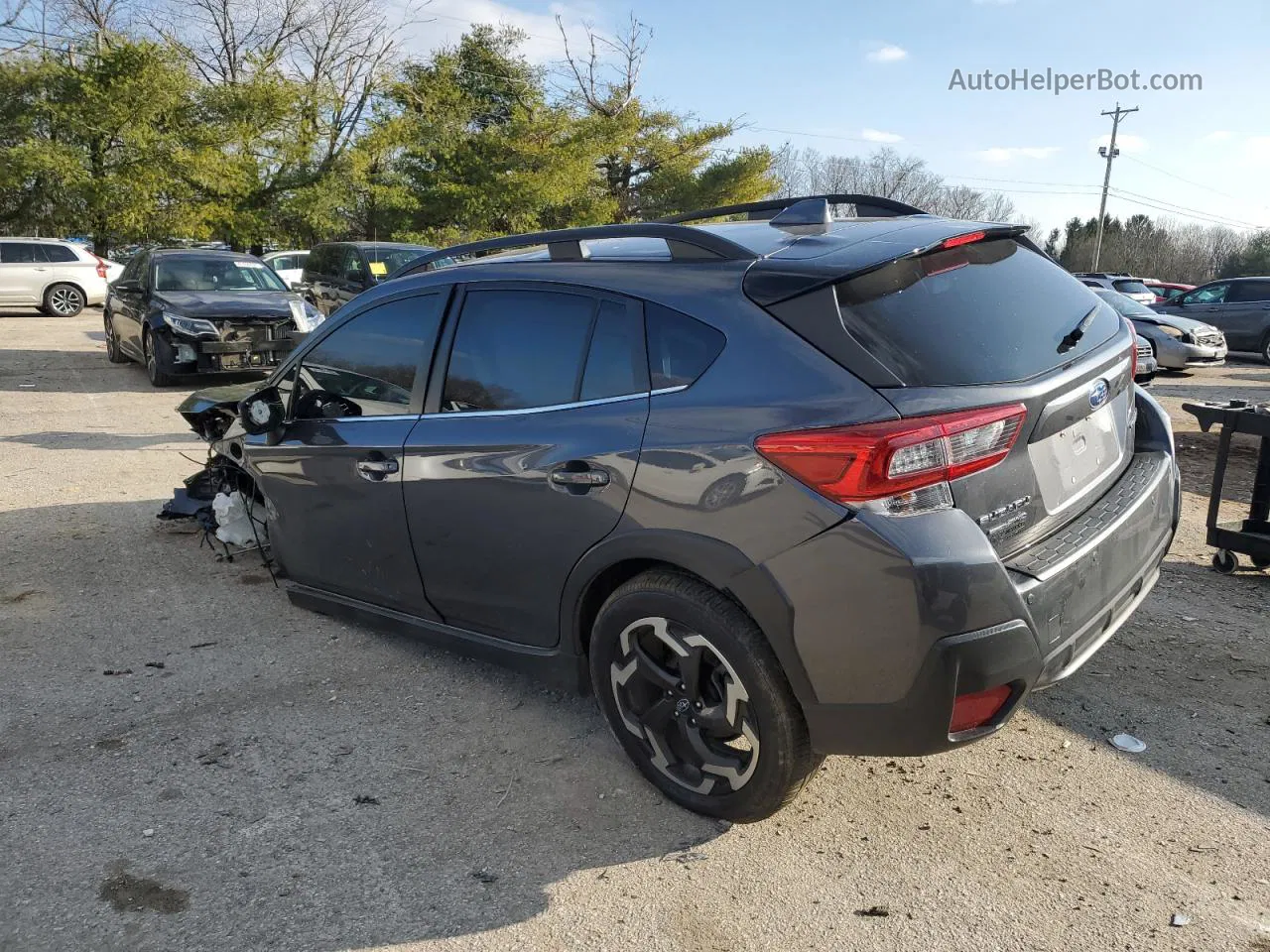 2021 Subaru Crosstrek Limited Серый vin: JF2GTHNC2M8287275