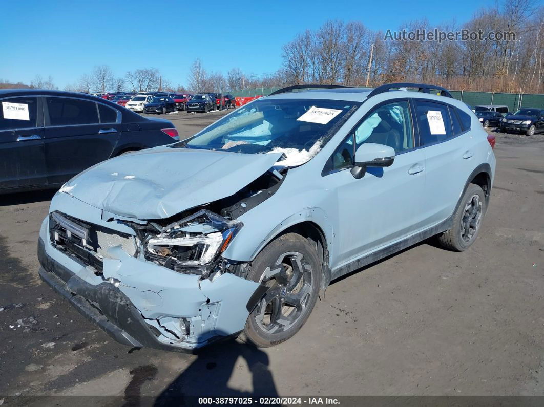 2021 Subaru Crosstrek Limited Синий vin: JF2GTHNC2MH244877