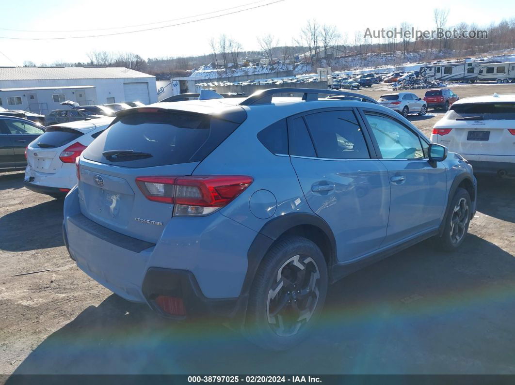 2021 Subaru Crosstrek Limited Синий vin: JF2GTHNC2MH244877