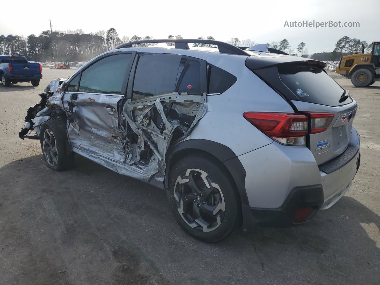 2021 Subaru Crosstrek Limited Серебряный vin: JF2GTHNC4M8244525