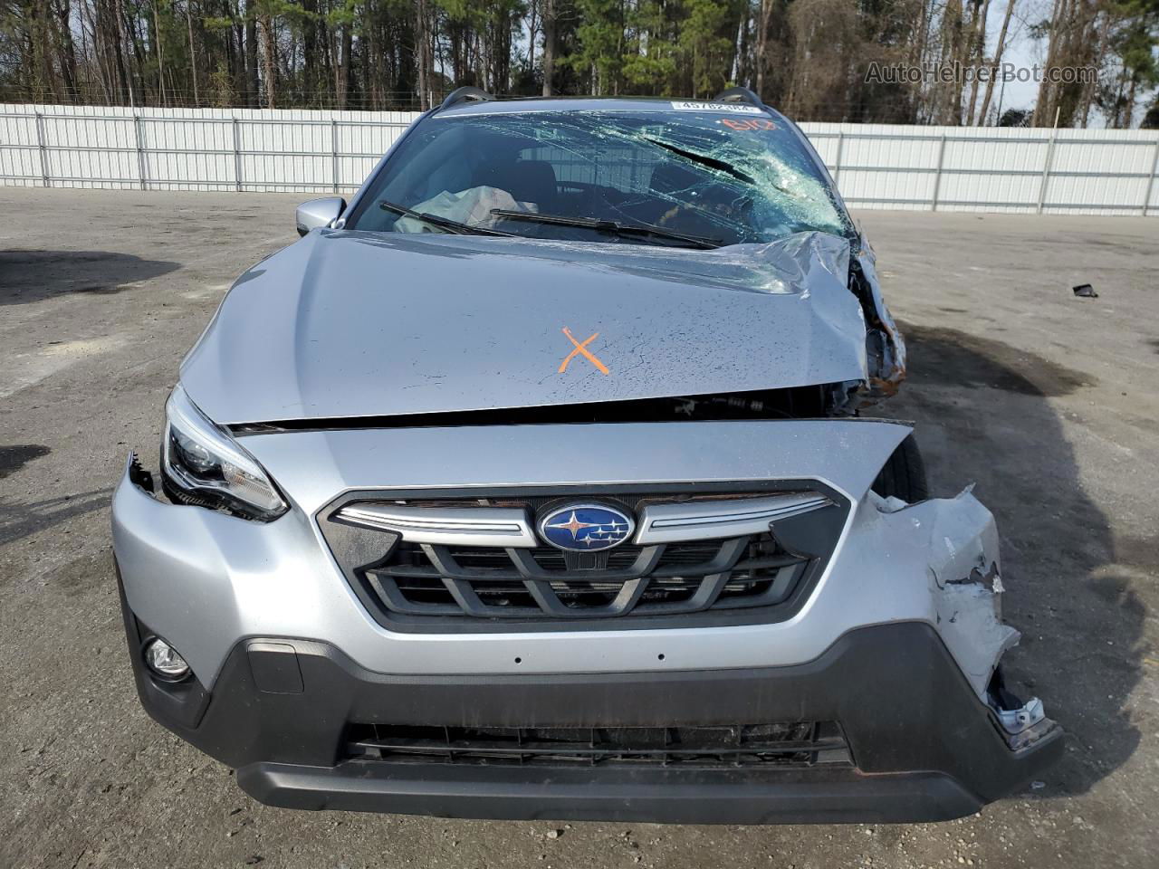 2021 Subaru Crosstrek Limited Серебряный vin: JF2GTHNC4M8244525