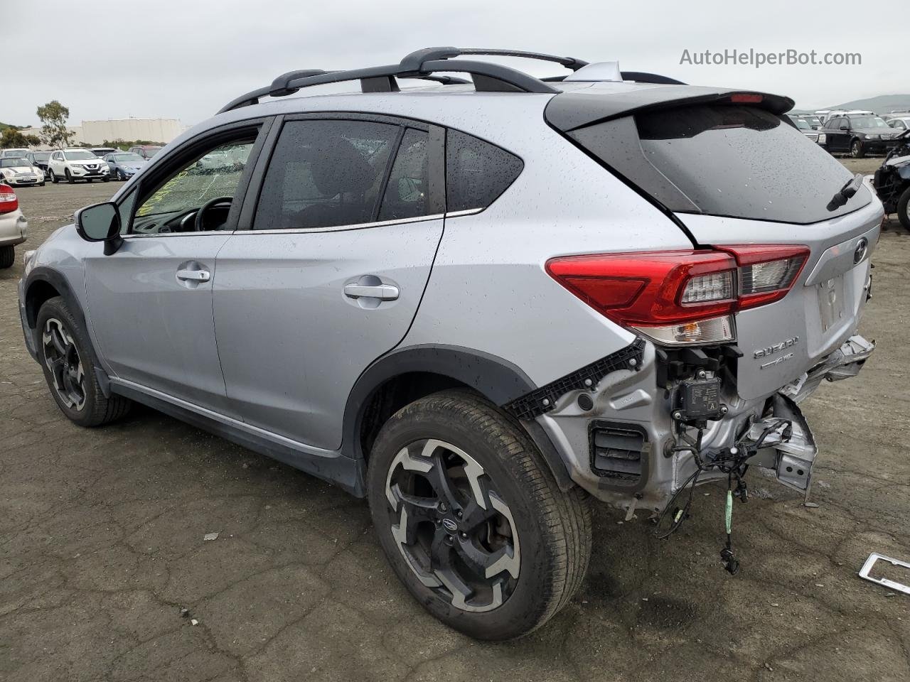 2021 Subaru Crosstrek Limited Silver vin: JF2GTHNC6M8321153