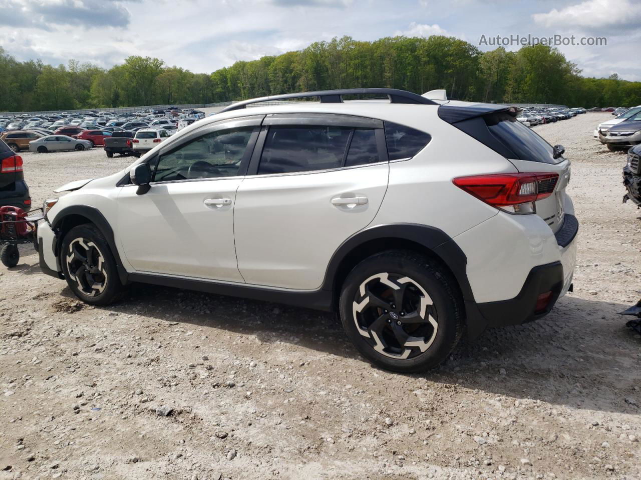 2021 Subaru Crosstrek Limited White vin: JF2GTHNC7M8259312