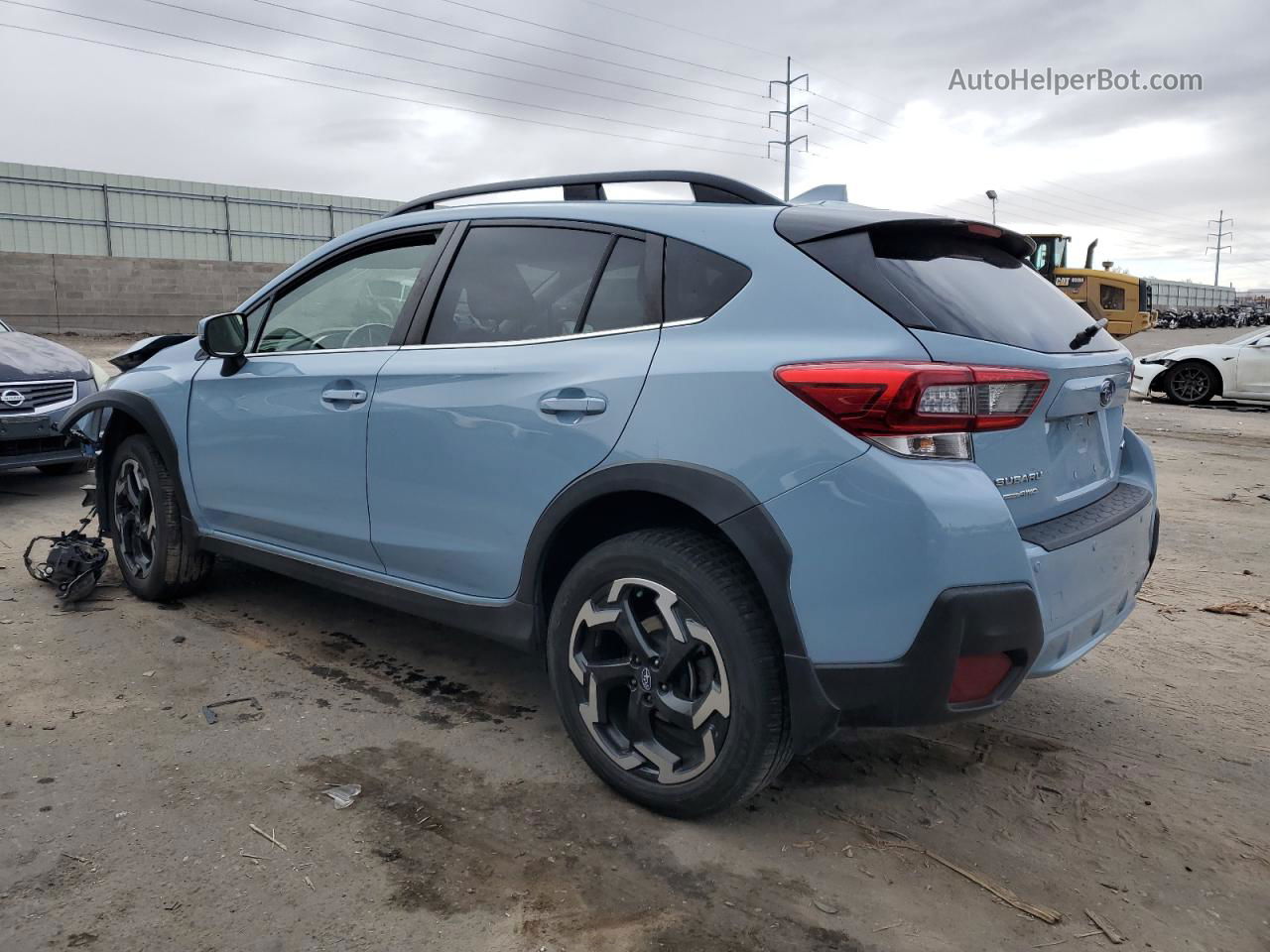 2021 Subaru Crosstrek Limited Blue vin: JF2GTHNC9MH307800