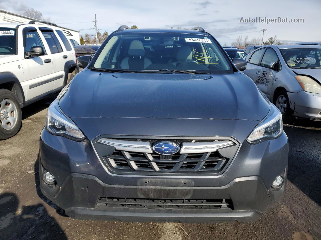 2021 Subaru Crosstrek Limited Gray vin: JF2GTHNCXM8230483