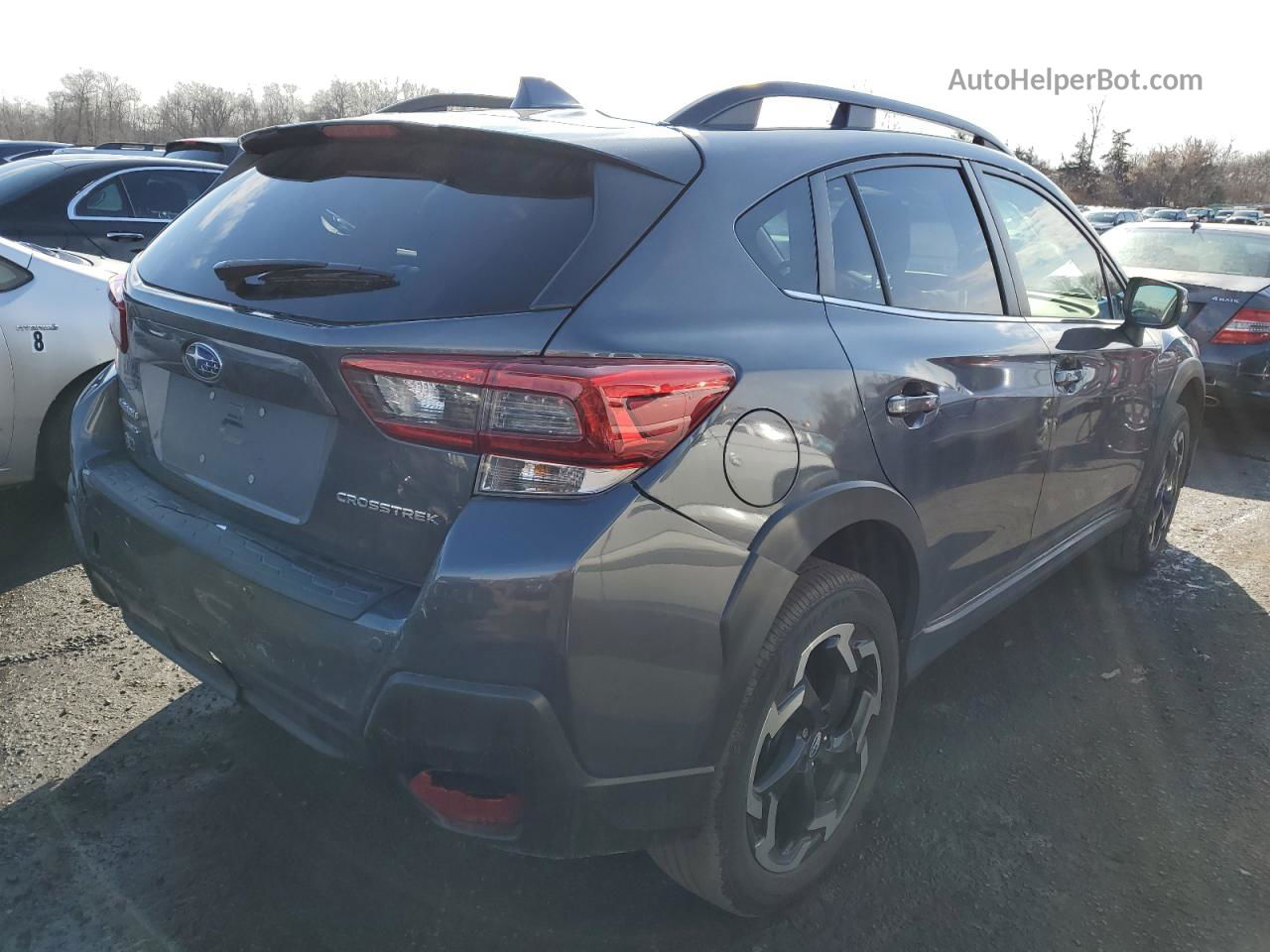 2021 Subaru Crosstrek Limited Gray vin: JF2GTHNCXM8230483