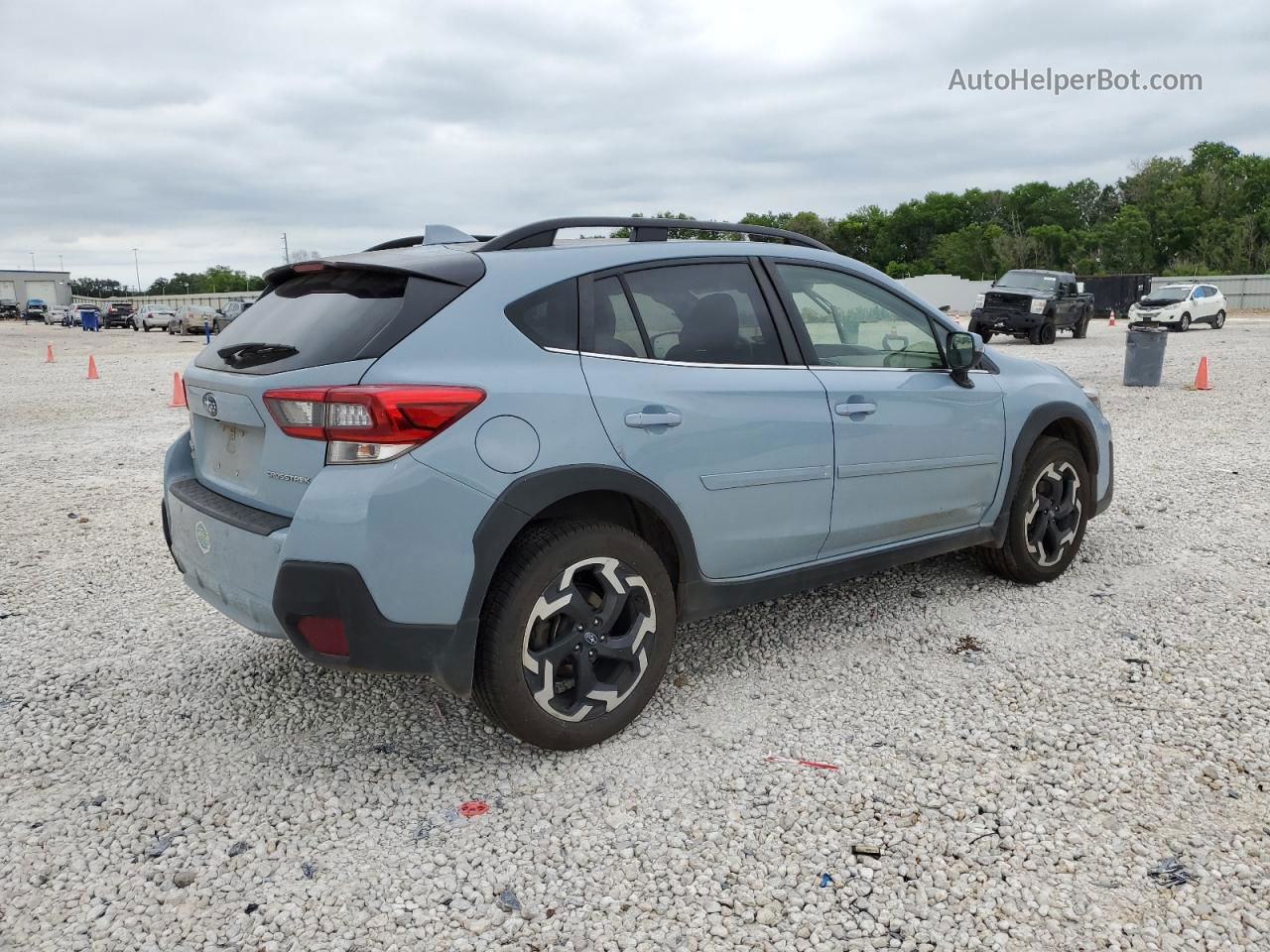 2021 Subaru Crosstrek Limited Синий vin: JF2GTHNCXMH369559