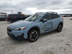 2021 Subaru Crosstrek Limited Синий vin: JF2GTHNCXMH369559