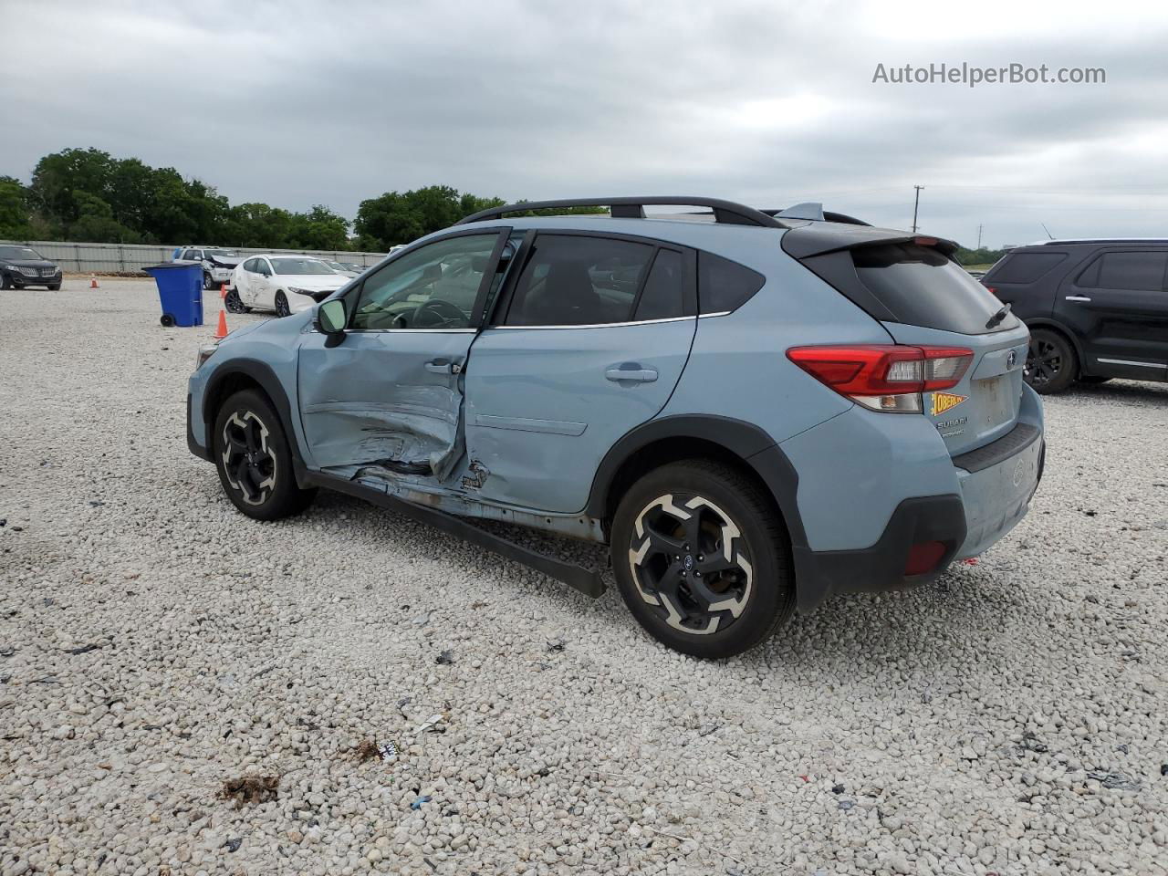 2021 Subaru Crosstrek Limited Синий vin: JF2GTHNCXMH369559