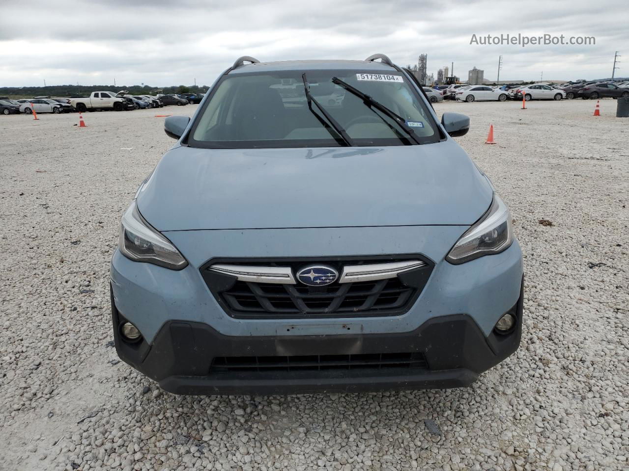 2021 Subaru Crosstrek Limited Синий vin: JF2GTHNCXMH369559